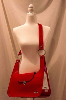 The Sassy Bag: Fire Engine Red