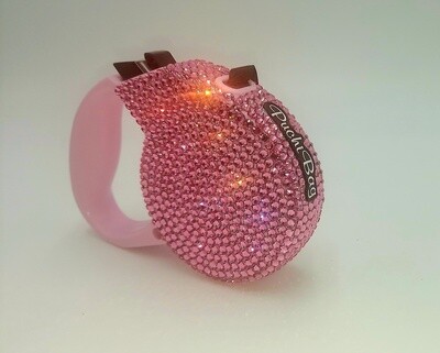 Bling Bling Retractable Pynk Crystal Leads
