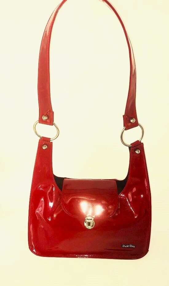 The Sassy Bag: Fire Engine Red: F.W.