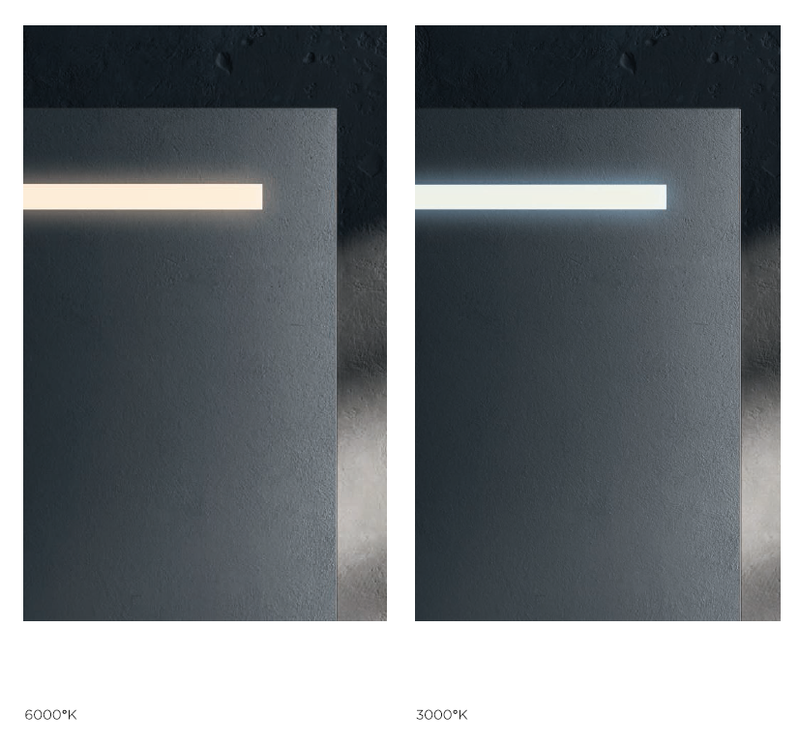 Astro miroir LED rectangulaire