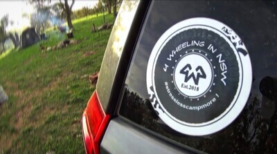 Sticker - 4 Wheeling In NSW ( Australian Made &amp; printed here )