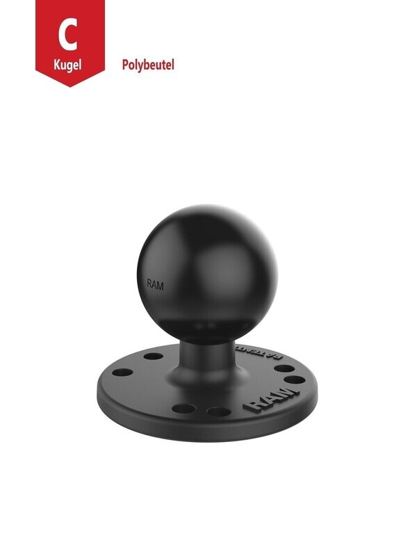 RAM Mounts runde Basisplatte (AMPS) RAM Mounts runde Basisplatte (AMPS)