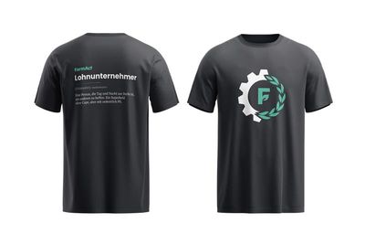 FarmAct Herren-T-Shirt Lohnunternehmer
