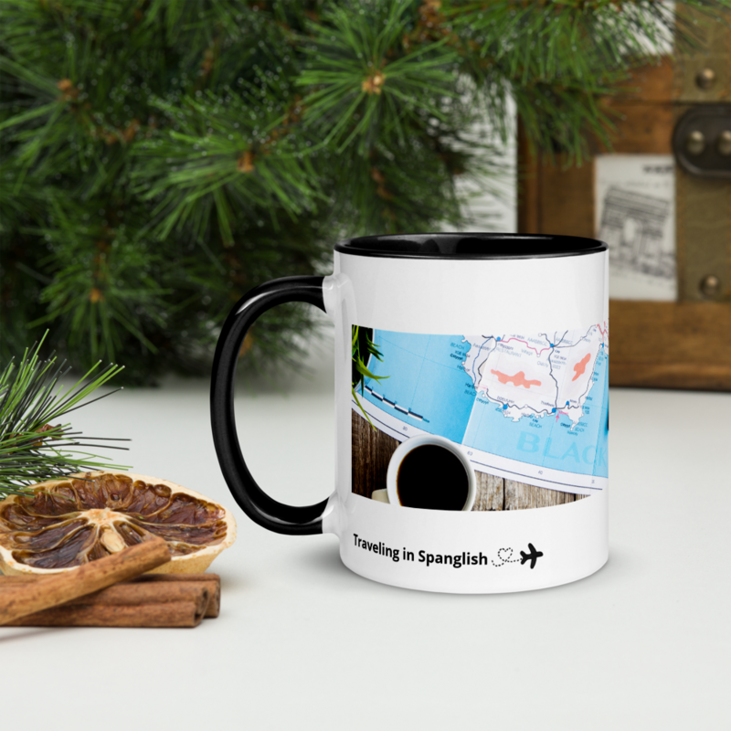 Traveling In Spanglish Cafesito Mug