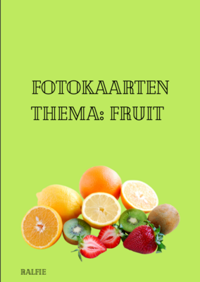 fotokaarten - thema: fruit