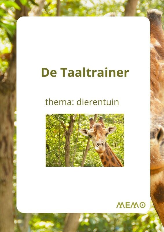 De Taaltrainer - thema: dierentuin