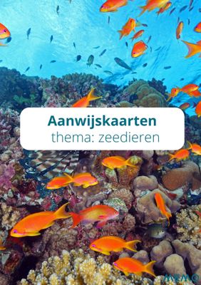 aanwijskaarten - thema: de zeedieren