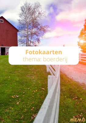 Fotokaarten - thema: de boerderij