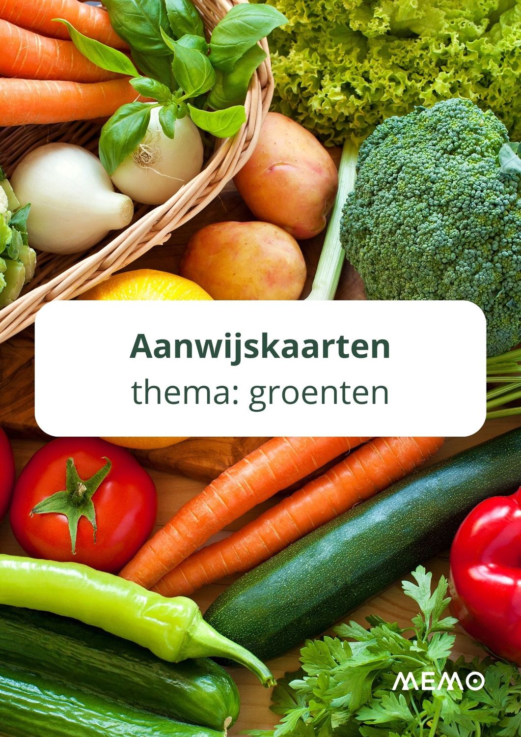 Aanwijskaarten - thema: groenten