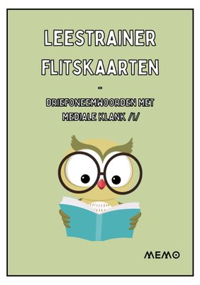 Flitskaarten - driefoneemwoorden met de /i/