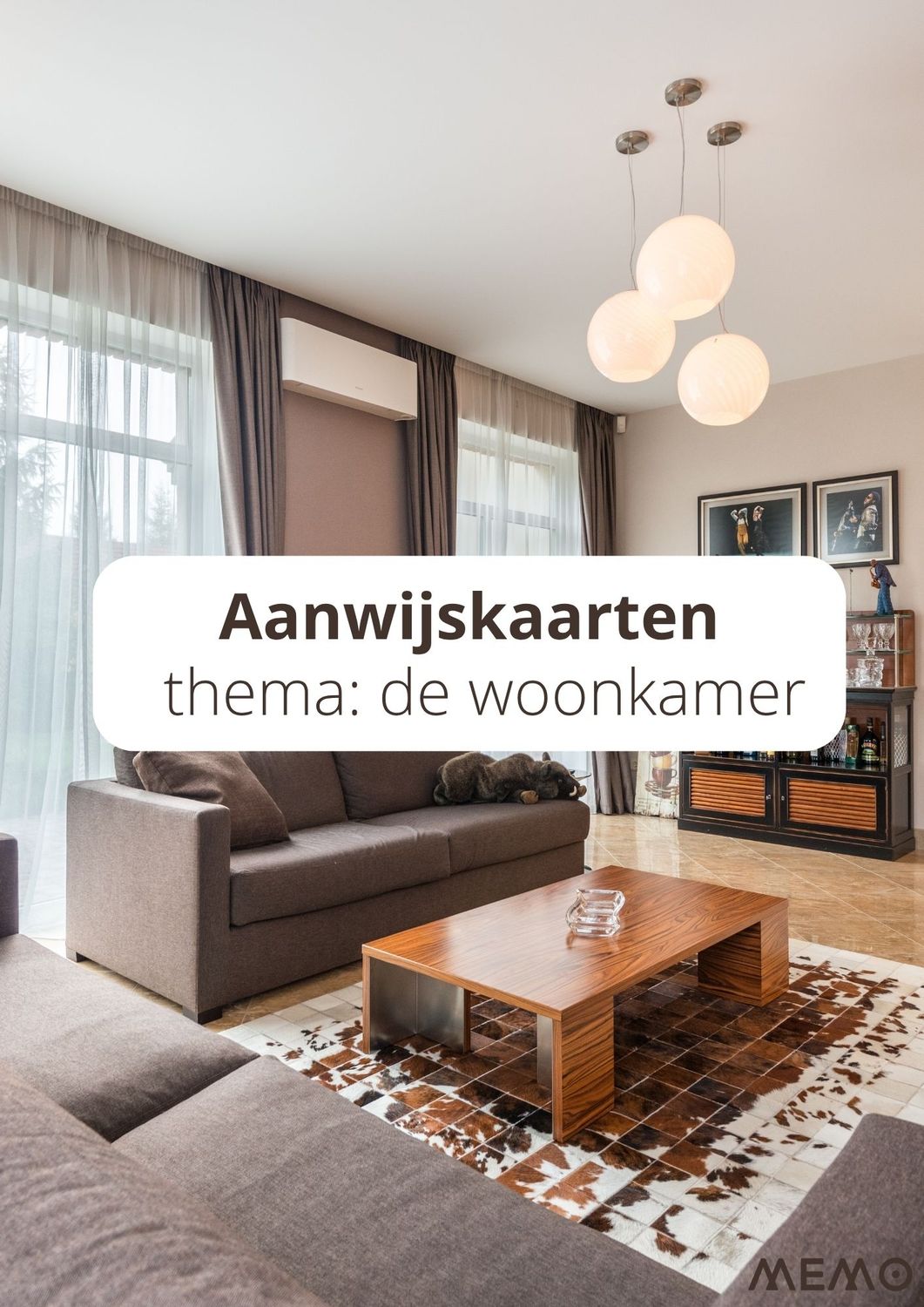 aanwijskaarten - thema: woonkamer