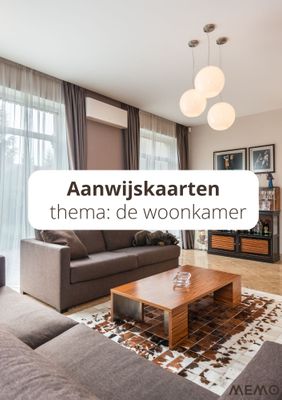 aanwijskaarten - thema: woonkamer
