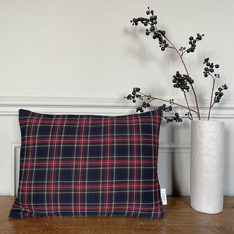 Coussin Tartan en laine