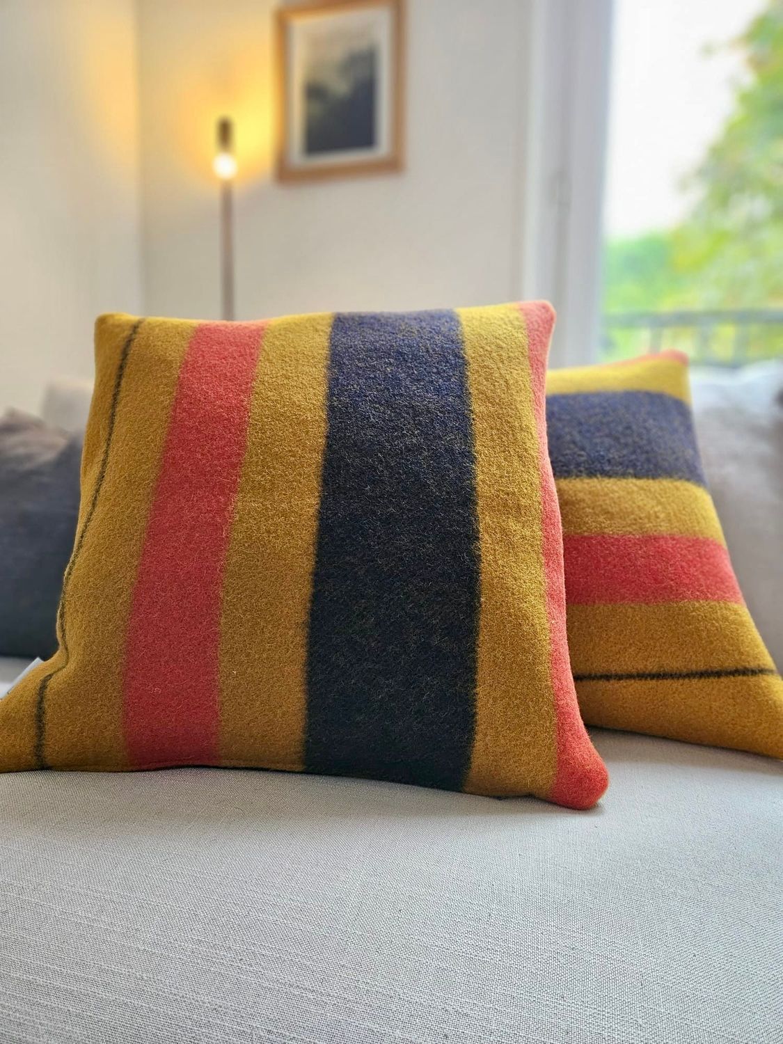Coussin Yerevan en lainage