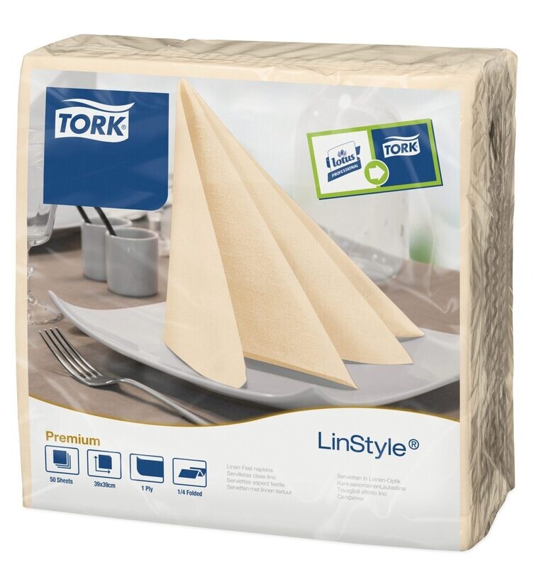 SERV. TORK LINSTYLE CHAMPAN 12PQ/50U CAJA
