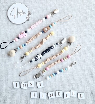 Personalised Dummy clip