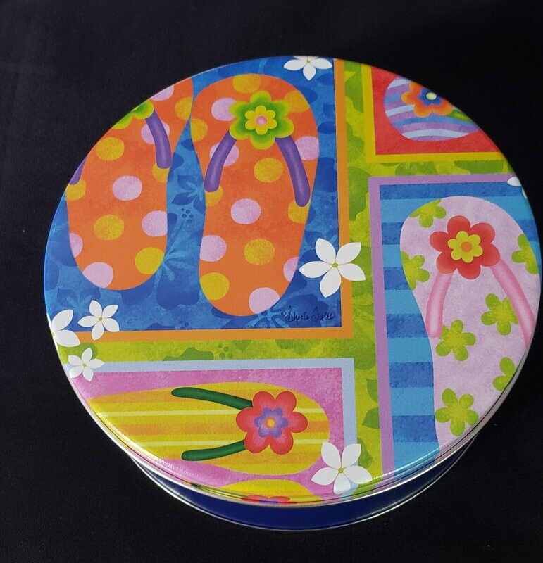 2 lb Flip Flops Gift Tin