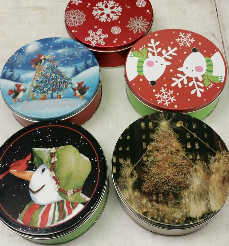3 lb Holiday Tins
