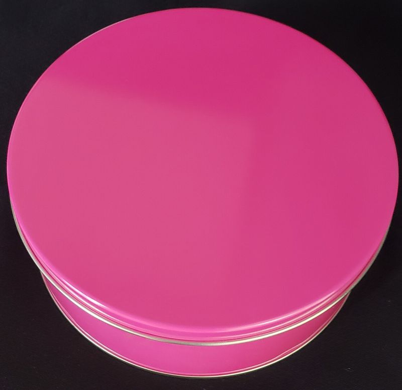 2 lb Bright Pink Tin 2 lb Bright Pink Tin