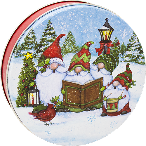 2 lb Festive Gnome Tin