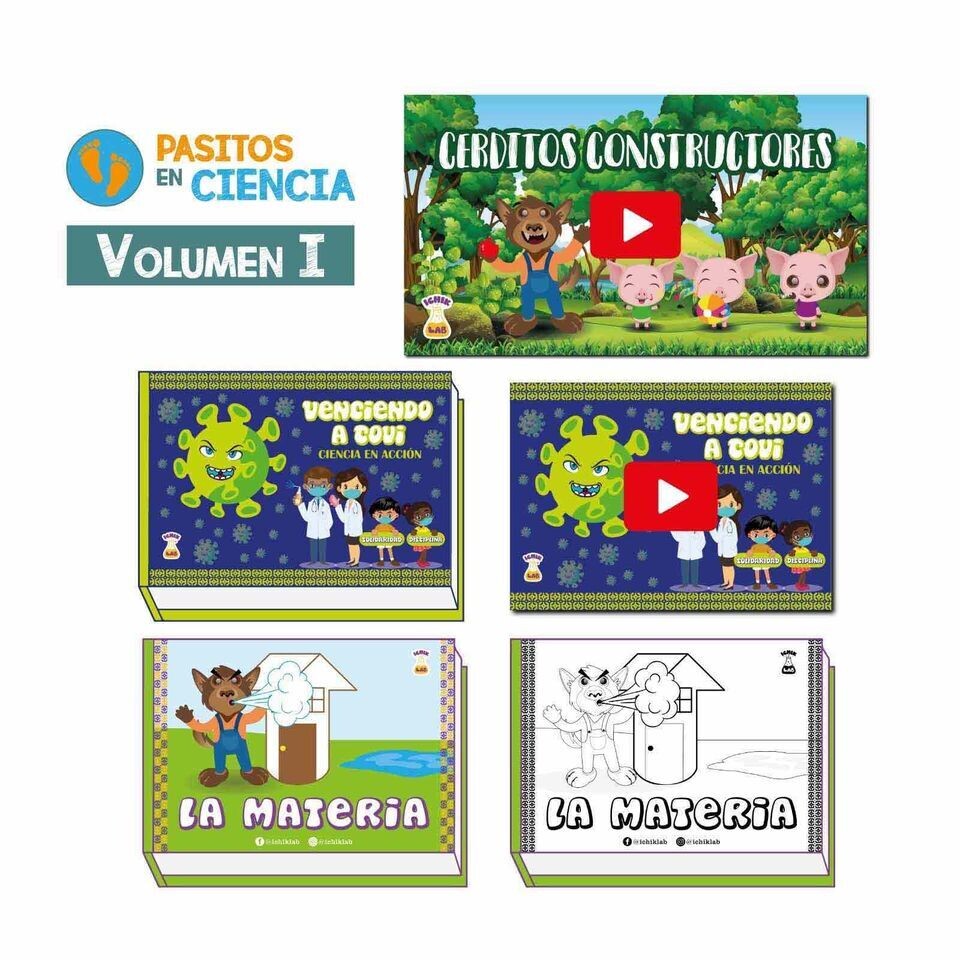 Pasitos en Ciencia-Volumen I