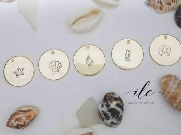 Sea animal charms