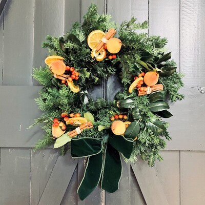 Traditional Fruity Wreath