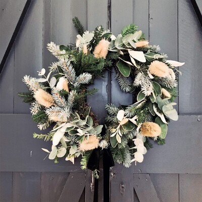 Pampas and Grasses Wreath