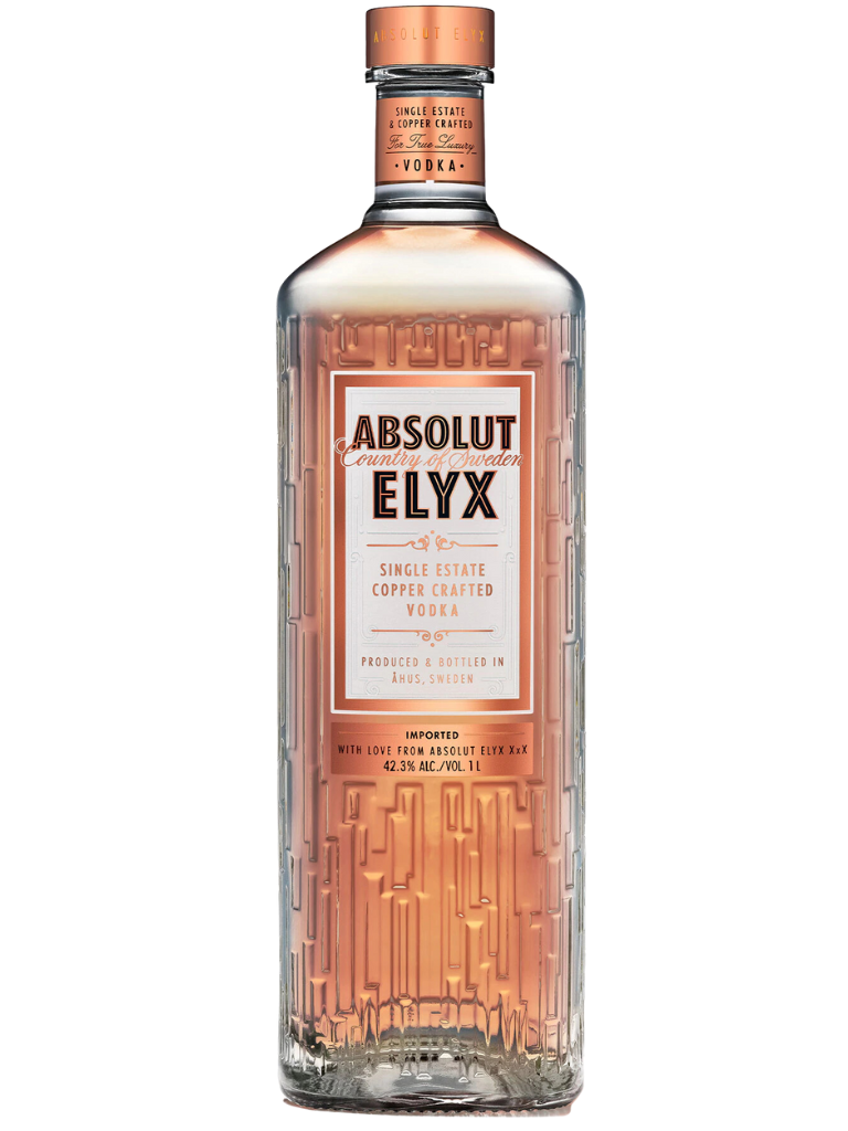 Vodka - Absolut Elyx 42,3° 70 cl
Suède