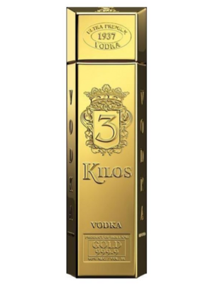 Vodka - 3 Kilos Gold 1L - 40°
Pays-Bas