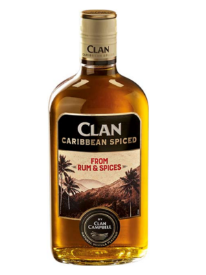 Rhum - Clan Caribeean Spiced - 70 Cl - 35°
Caraïbes