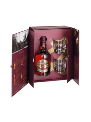 Whisky - Chivas 12ans - Coffret 1 Bouteille + 2 Verres - 70 Cl - 40°
Ecosse