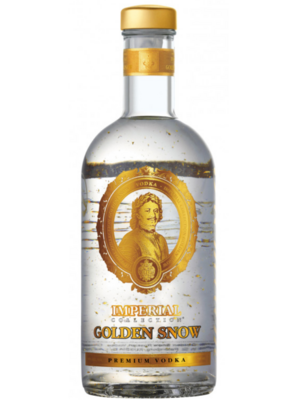 Vodka - Czar's Golden Snow Paillettes 24 carats 70 cl 40°
Russie