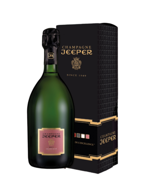 Jeeper - New J Grand Rosé, Brut Etui - 75 Cl