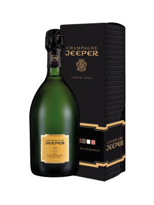 Jeeper - New J Grande Réserve
Blanc de Blancs Etui - 75 Cl