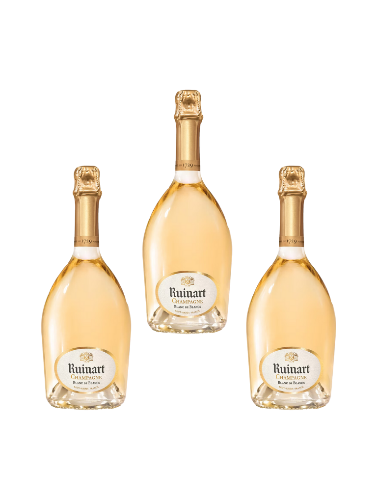 Ruinart - Carton 3 Bouteilles Blanc de Blancs -75 Cl Click and Collect uniquement