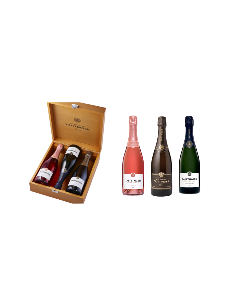 Taittinger - Coffret Dégustation n°2 - 3 Bouteilles - 75 cl