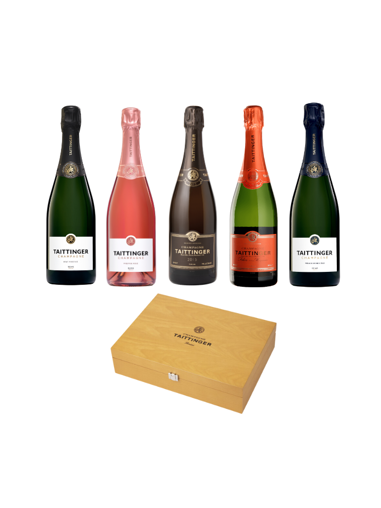 Taittinger - Coffret Collection 5 Bouteilles - 75 cl