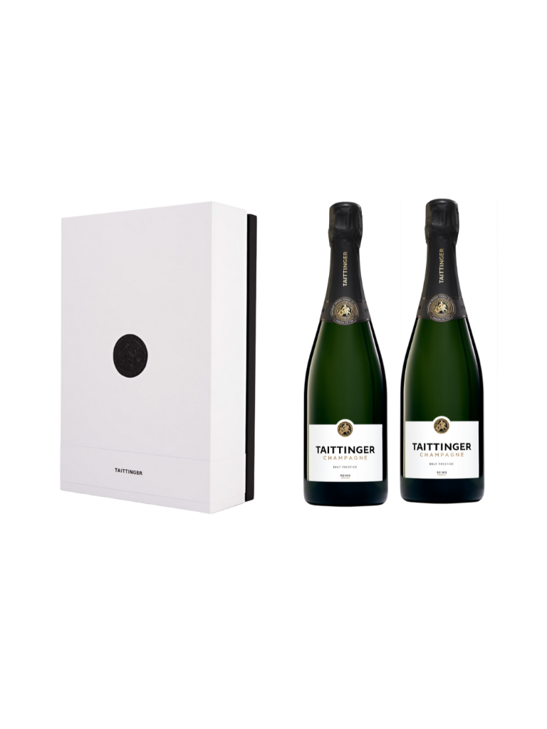 Taittinger - Coffret Paradoxe 2 Bouteilles Cuvée Prestige - 75 cl Click and Collect uniquement