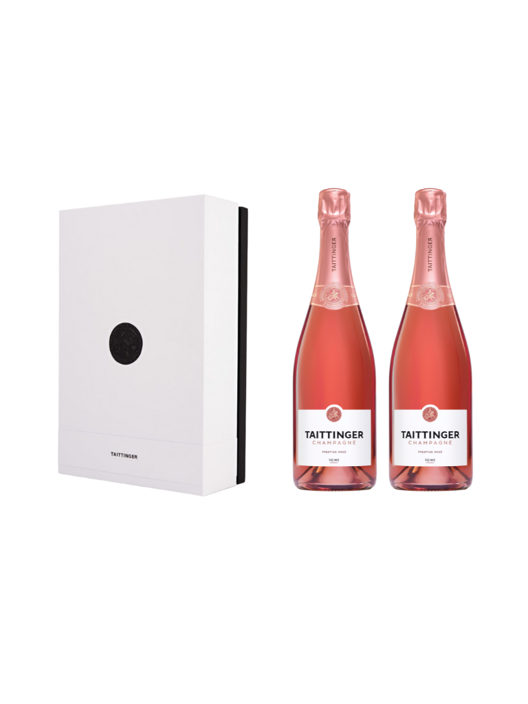 Taittinger - Coffret Paradoxe 2 Bouteilles Prestige Rosé - 75 cl Click and Collect uniquement