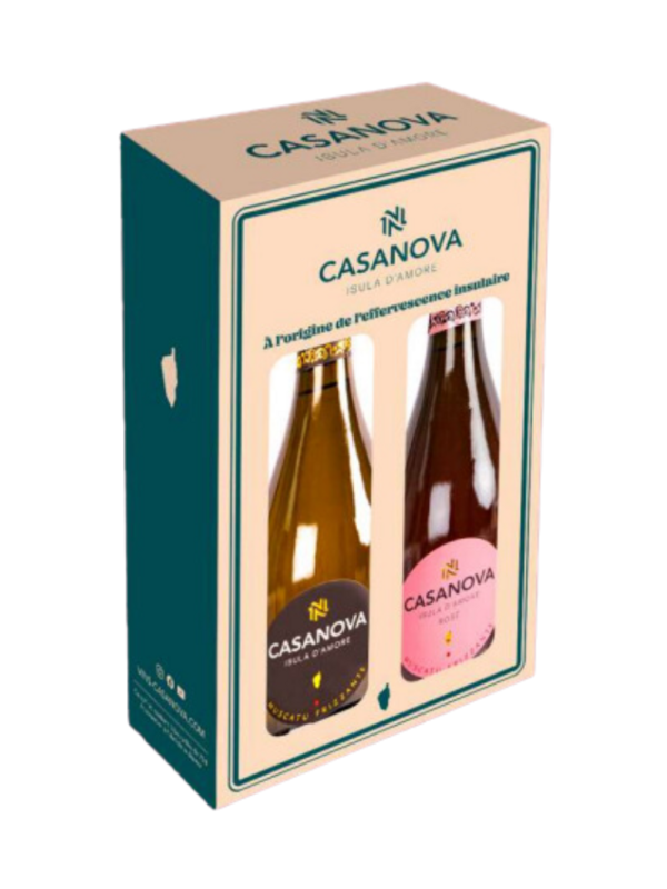 Domaine de Casanova, coffret 2 Bouteilles 75 Cl