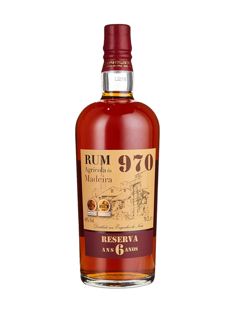 Rhum - 970 Reserva 6 ans - 70 Cl - 40° - Madère