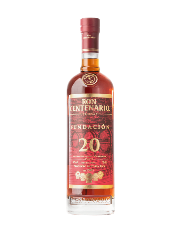 Rhum - Centenario 20 Ans - 70 Cl - 40° - Caraïbes