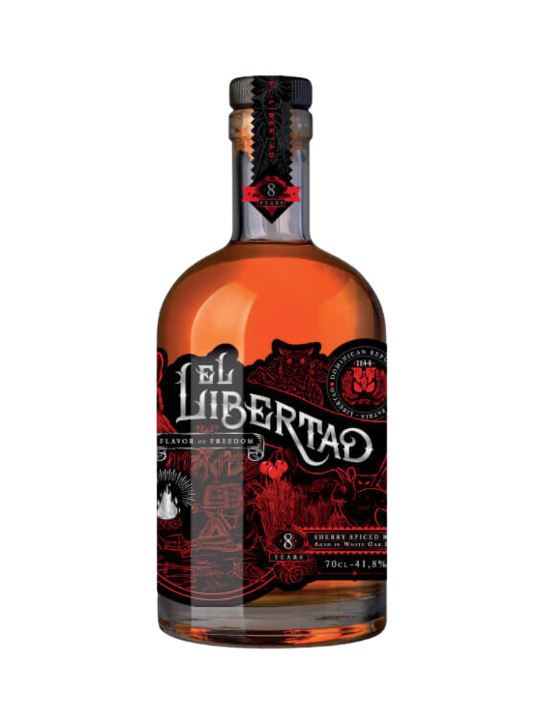 Rhum - El Libertad 8ans Oak Cask Sherry   - 70 Cl - 41,8° - République Dominicaine