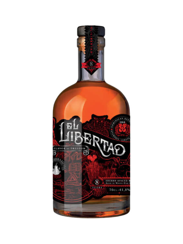 Rhum - El Libertad 8ans Oak Cask Sherry   - 70 Cl - 41,8° - République Dominicaine