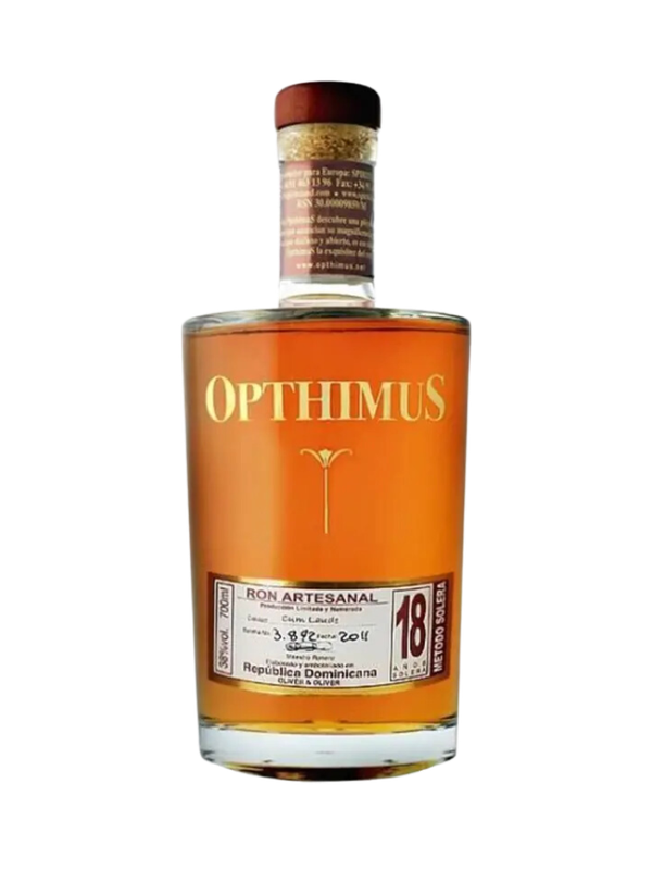 Rhum - Opthimus 18 Ans - 70 Cl - 38° - Cuba