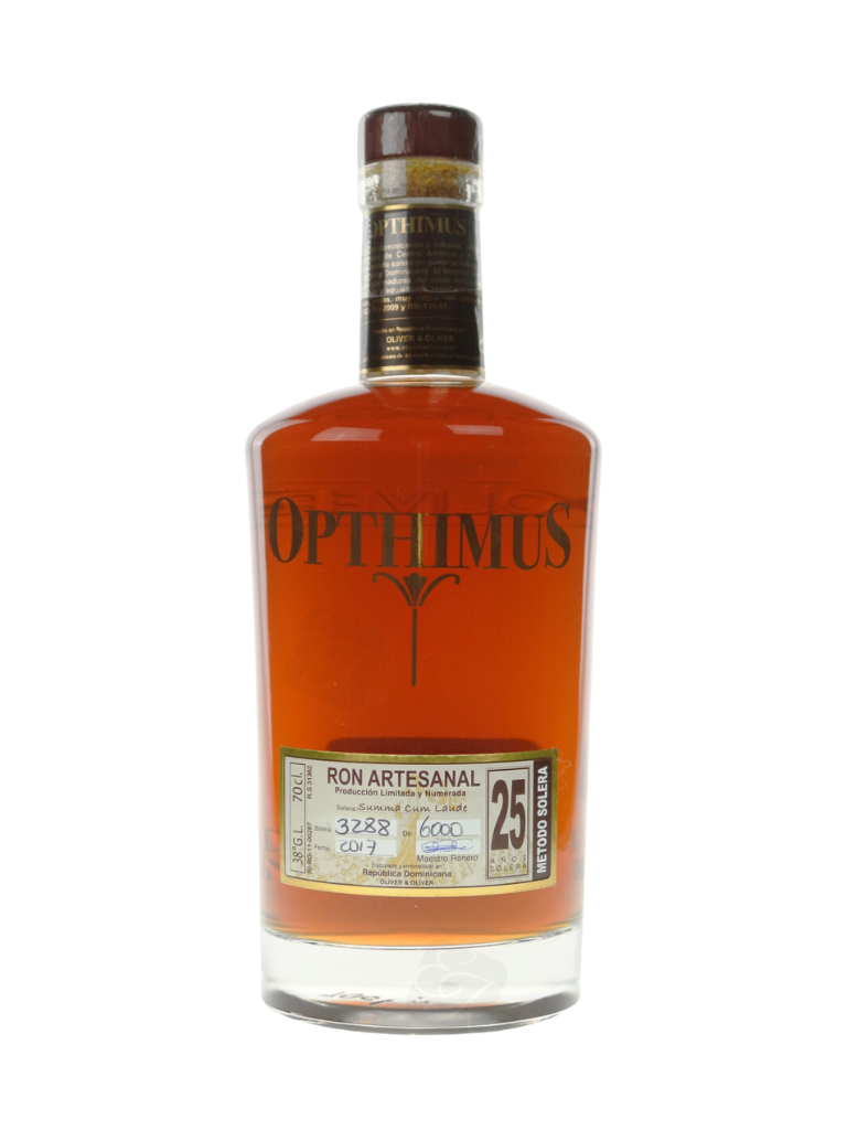 Rhum - Opthimus 25 Ans - 70 Cl - 38° Click and Collect uniquement  Cuba