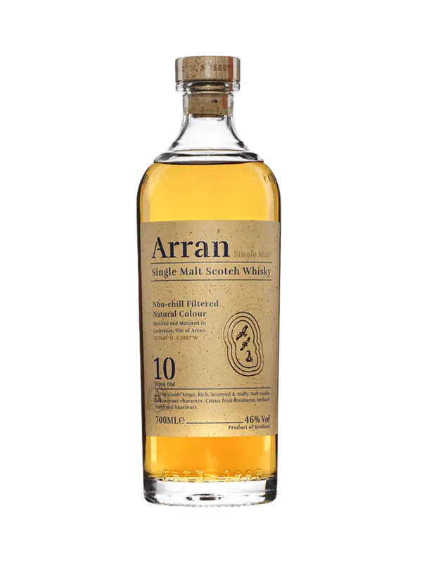 Whisky - Arran 10 Ans - 70 Cl - 46° - Ecosse