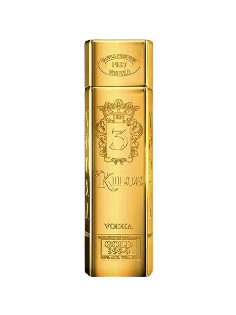 Vodka - 3 Kilos Gold 1L - 40° Click and Collect uniquement Pays-Bas