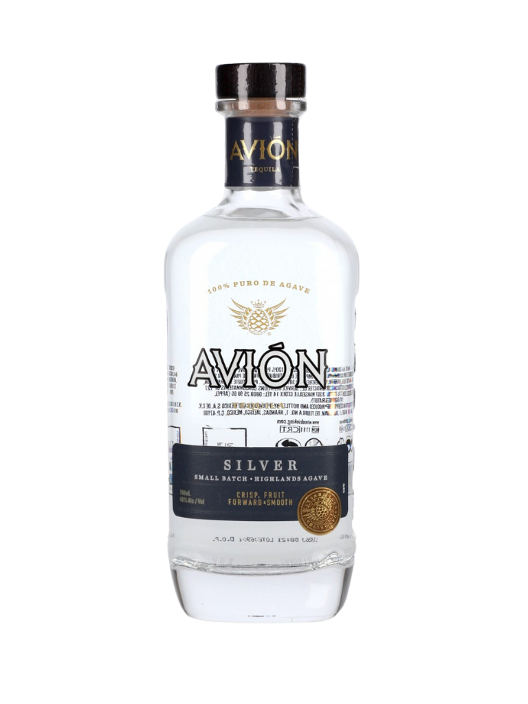 Tequila - Avion Sliver - 70 Cl - 40° Click and Collect uniquement Mexique